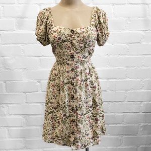 Floral print dress